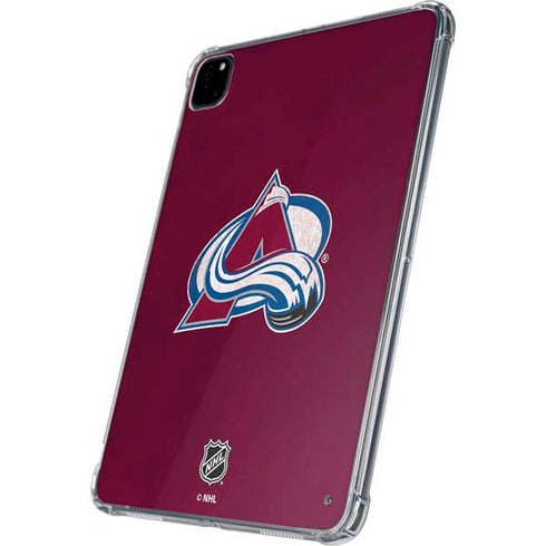 NHL Colorado Avalanche Distressed iPad Pro 11in (2024) Clear Case
